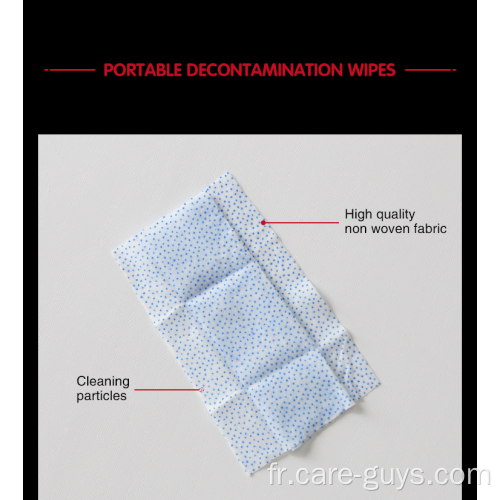 Les produits de soins des sneakers gardent les lingettes propres des sneakers